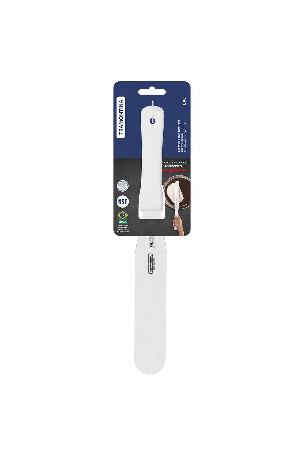 [KDTRAM00073] ESPATULA P/REPOSTERIA  8" PROFESIONAL BLANCO  24671/188