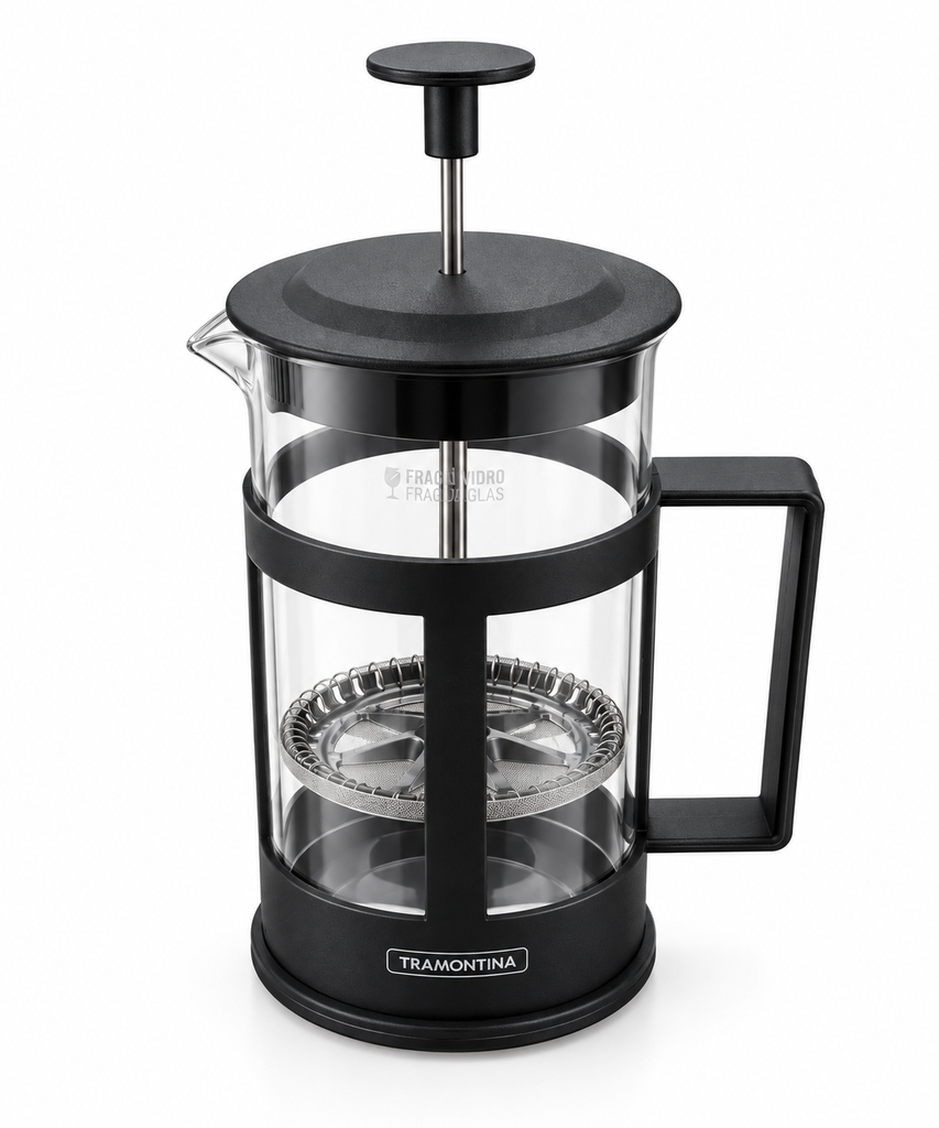 CAFETERA FRANCESA DE VIDRIO Y POLIPROPILENO  600 ml   61767/560