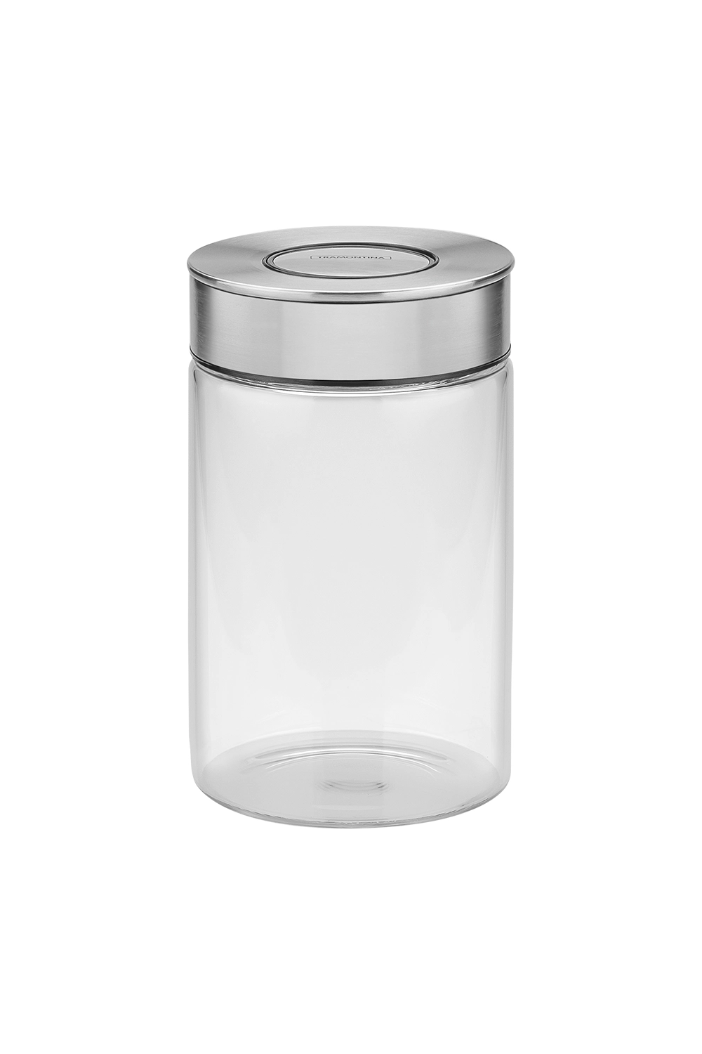 CONTENEDOR DE VIDRIO PUREZZA C/T DE A.INOX DE  1 LT 61227/030