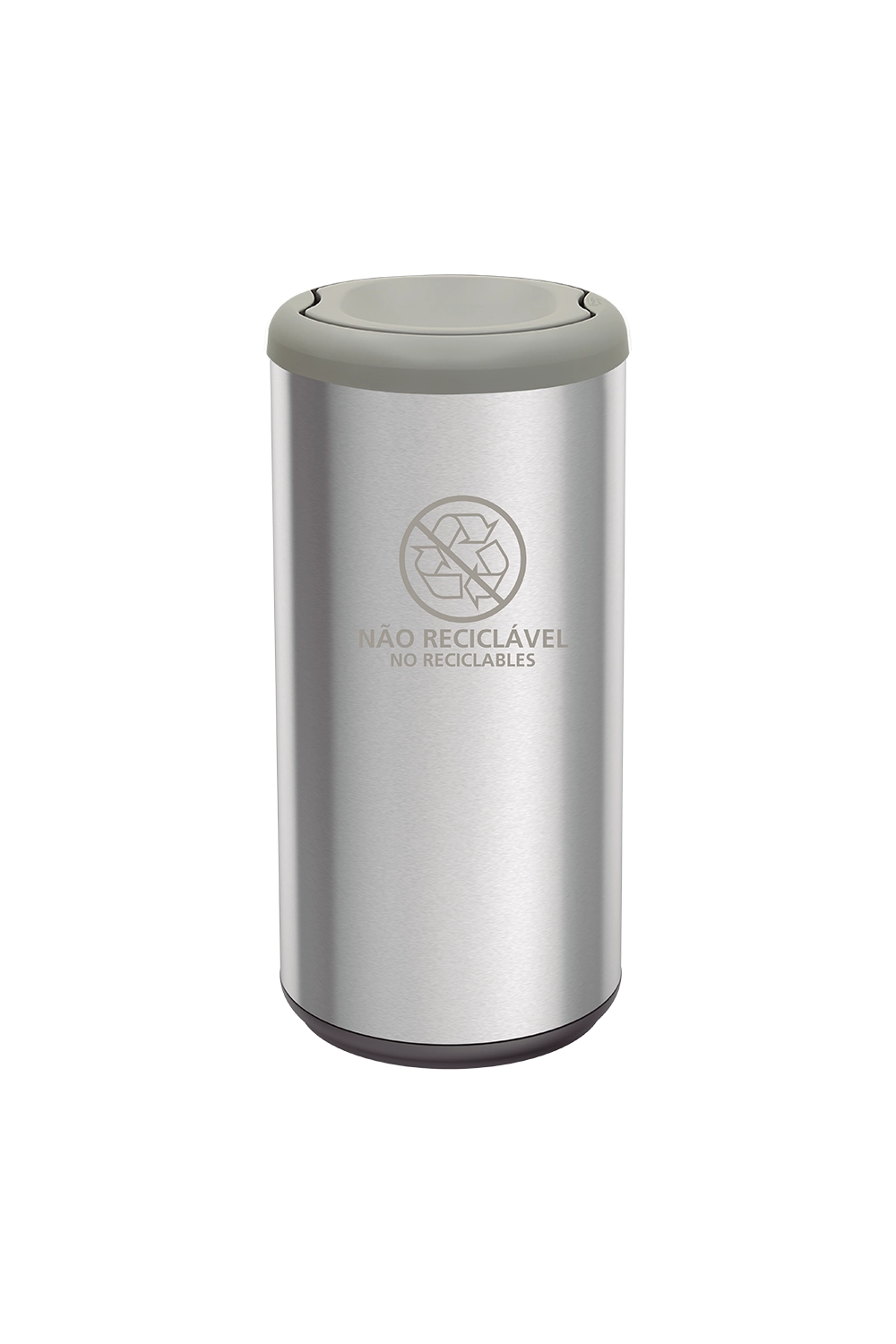 [KDTRAM00154] BASURERO INOX BASC PIEMONTE 40L  GR  94539/206