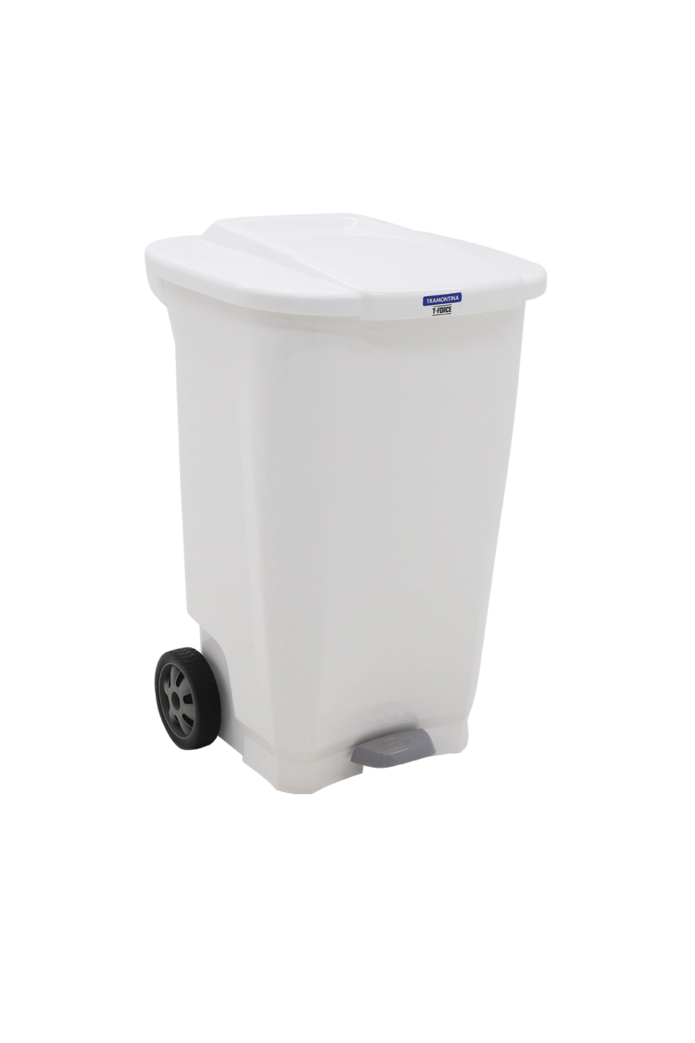 BASURERO T-FORCE  100 L BLANCO   92815/010