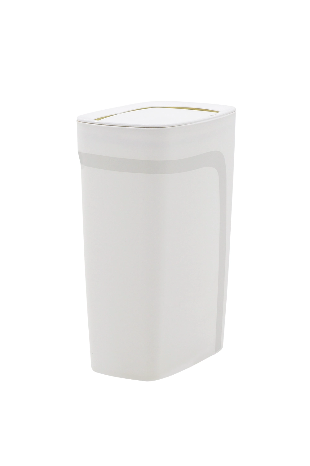 [KDTRAM00162] BASURERO 10,5L TAPA BASCULANTE BLANCO   92866/010