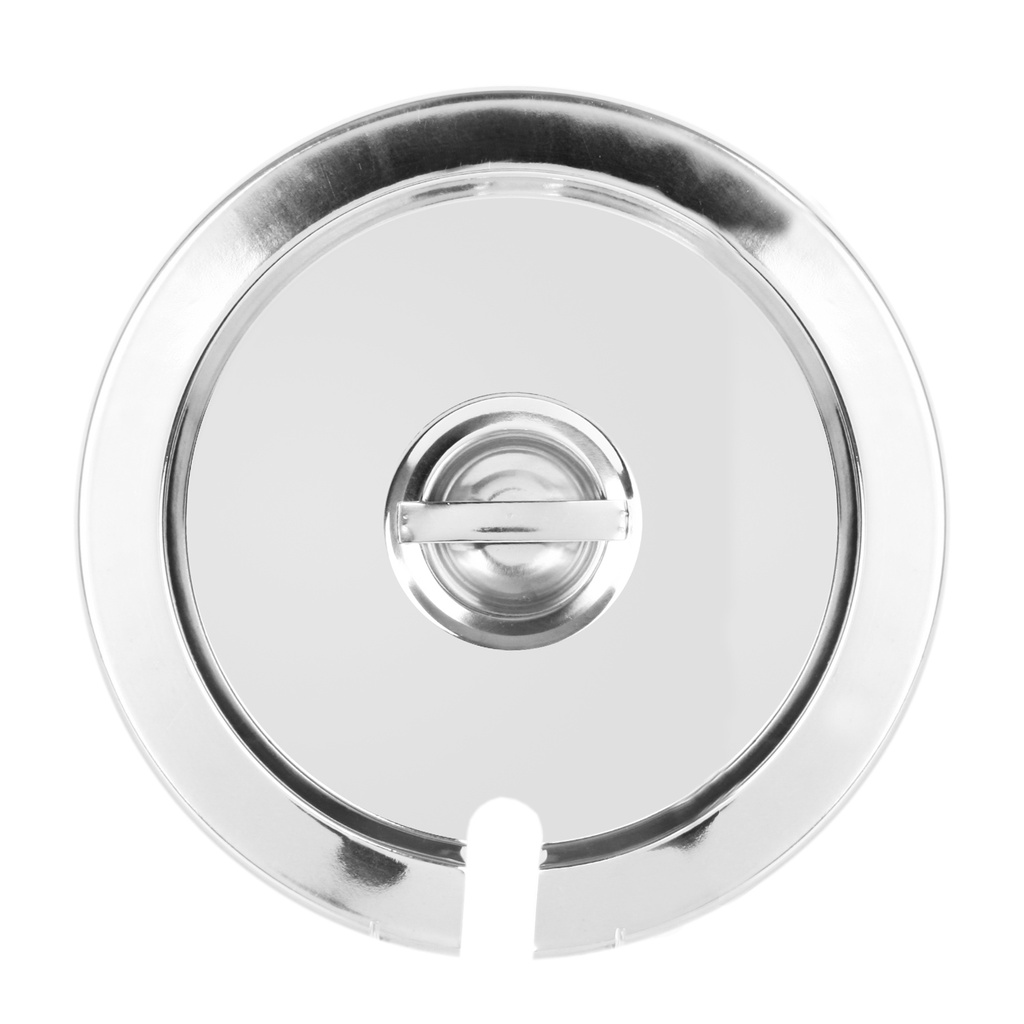 TAPA P/INSERTO REDONDO ACERO INOXIDABLE 2.5 QT   SLIP005