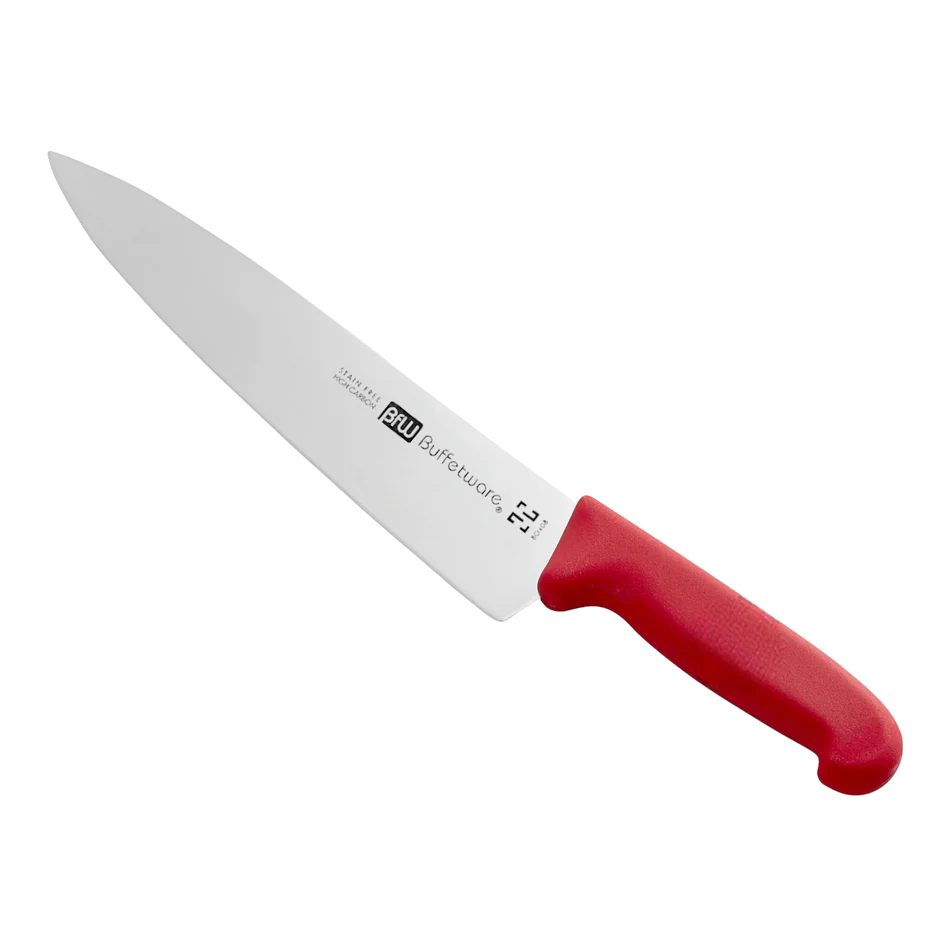 [KDBUFF00336] CUCHILLO CHEF JAPONES (SANTOKU )7 pg ROJO  BO457R