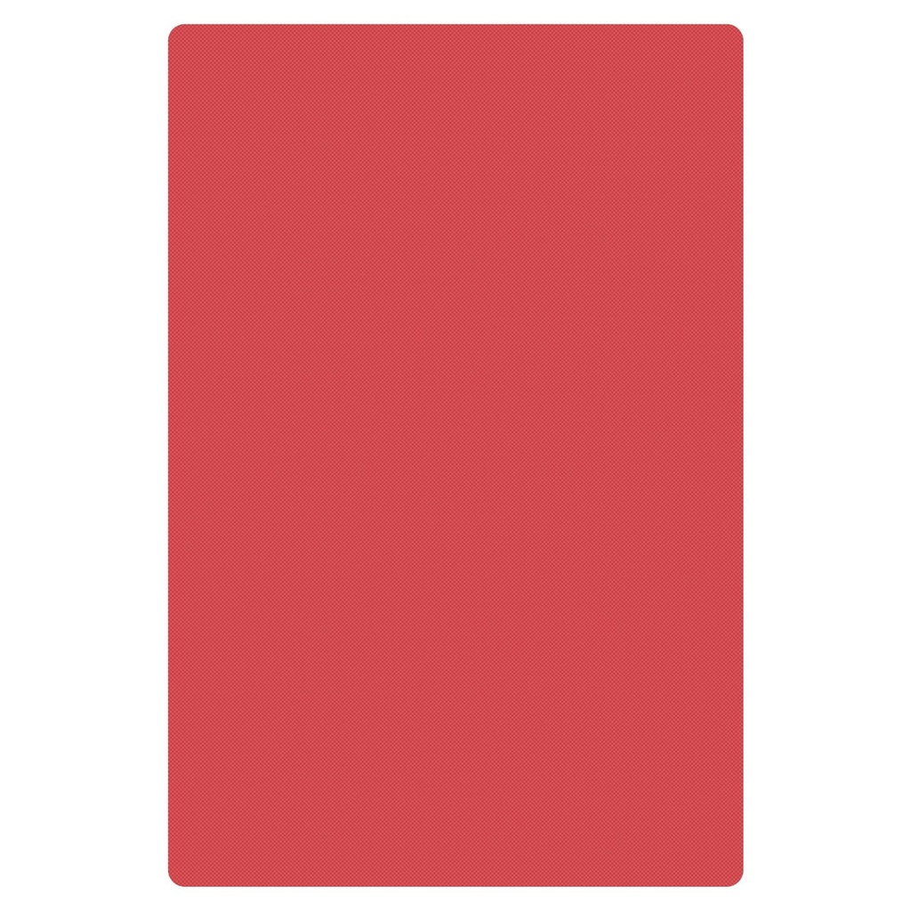 [KDBUFF00350] TABLA 12X18 1/2'' ROJA (DS300R  )   PLCB181205RD