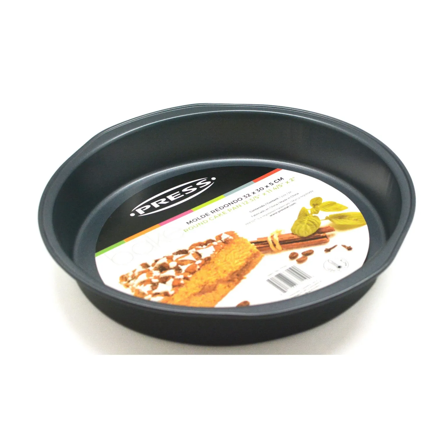 [KDPRESS00112] MOLDE REDONDO  32 X 30 X5  CM  77119