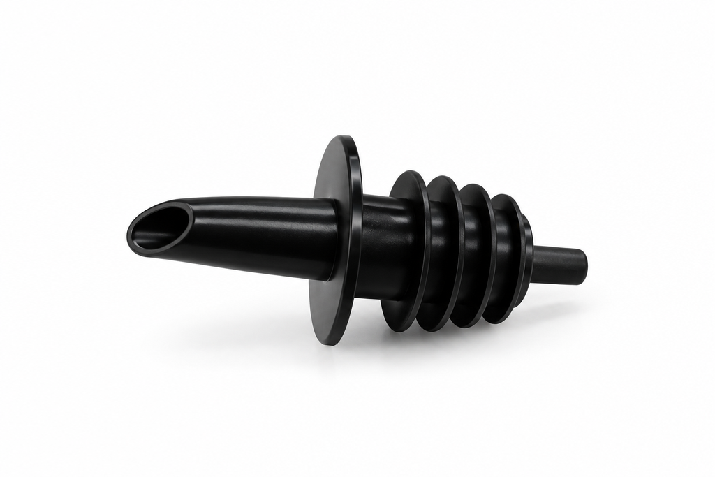 DOSIFICADOR DE BOTELLAS P/BAR PP NEGRO  122-015-006