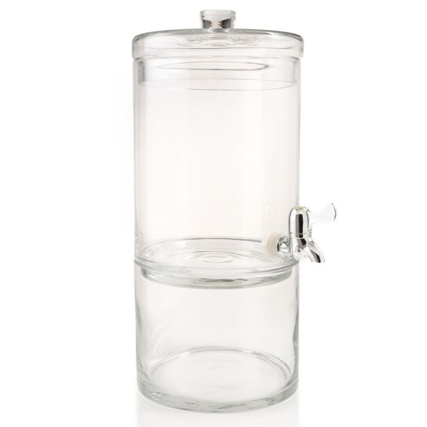 [KDGM00211] DISPENSADOR C/BASE VIDRIO LISO 8L  2815
